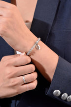 Positivators Depression Relief & Calming - Labradorite & 925 Silver Bead Bracelet - Positivators