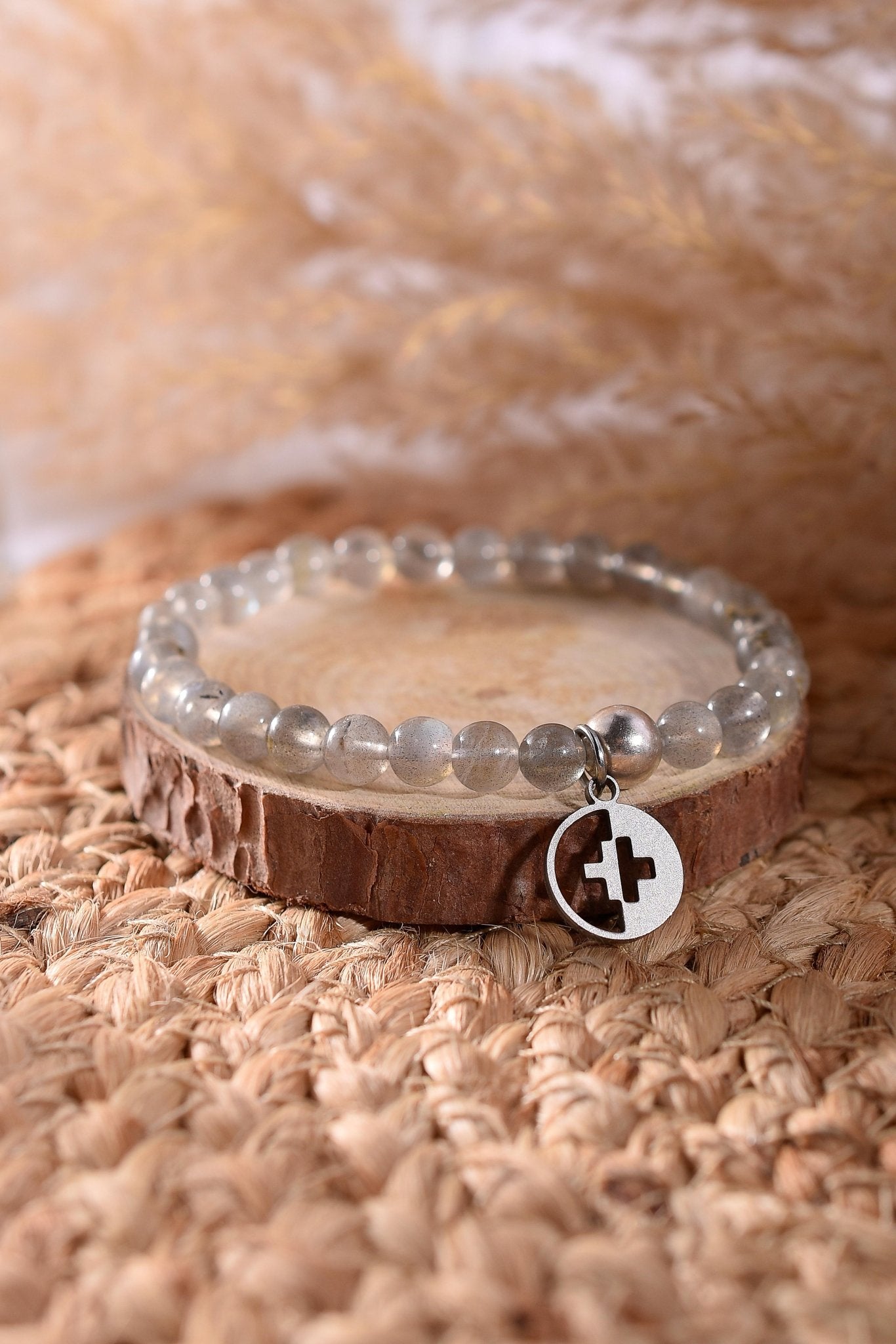Positivators Depression Relief & Calming - Labradorite & 925 Silver Bead Bracelet - Positivators