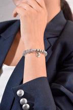 Positivators Depression Relief & Calming - Labradorite & 925 Silver Bead Bracelet - Positivators