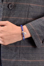 Positivators Stress Relief & Success - Lapis lazuli & 925 Silver Bead Bracelet - Positivators
