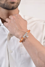 Positivators Grow Love & Passion - Red Carnelian & 925 Silver Bead Bracelet - Positivators