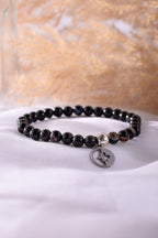 Positivators Attract Wealth & Black Magic Protection - Sulemani Hakik & 925 Silver Bead Bracelet - Positivators