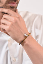 Positivators Grow Courage & Physical Protection - Yellow Tiger Eye & 925 Silver Bead Bracelet - Positivators